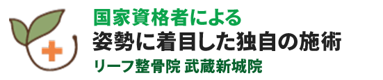 国家資格者による姿勢に着目した独自の施術リーフ整骨院 武蔵新城院